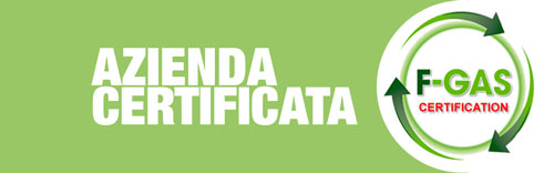 Azienda certificata F-GAS